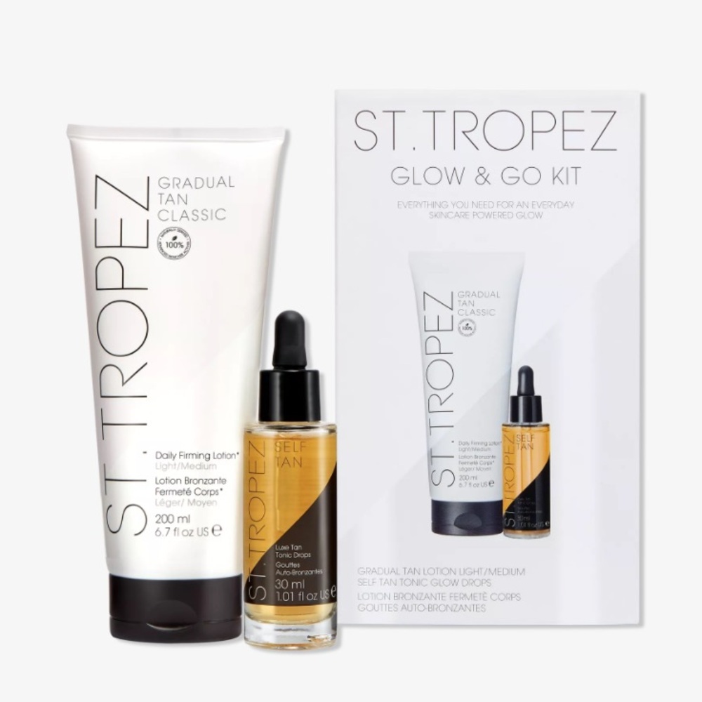 St. Tropez Glow & Go Kit - Light/ Medium